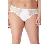 Elomi Women's Matilda Sheer Backed Briefs, White, Large