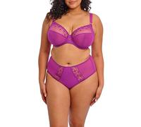 Elomi Women's Matilda Full Coverage Brief Bikini Style Underwear, Hollyhock, 4XL Plus