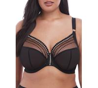 Elomi Women's Plus Size Matilda Underwire Plunge Bra, Black, 40K