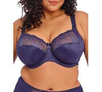 Elomi Women's Morgan Stretch Lace Underwire Banded Bra, Midnight, 40GG US