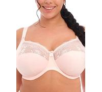 Elomi Women's Morgan Underwire Banded Stretch Lace Full Coverage Bra, Ballet Pink, 46 DD UK