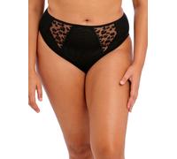 Elomi Womens Namrah High Leg Brief - Black Polyamide - Size X-Large