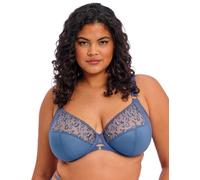Elomi Women's Namrah Underwire Plunge Bra, Opaque, Stonewash, 40FF US