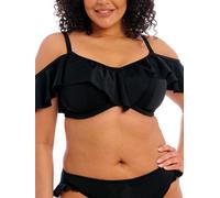Elomi Womens Plain Sailing Bikini Top - Black Polyamide - Size 36H