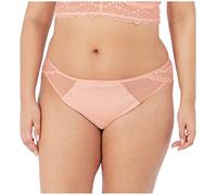 Elomi Women's Plus Size Charley Mid-Rise Brazilian Brief, Ballet Pink, Large