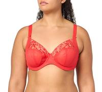 Elomi Women's Charley Underwire Plunge Bra, Opaque, Salsa, 36FF