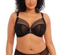 Elomi Bra Matilda Plunge – Plus-Size Underwire Side-Support, Black 36FF