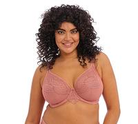 Elomi Women's Plus Size Priya Underwire Plunge Bra, Rose Gold, 34J US