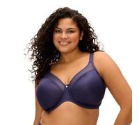 Elomi Women's Plus Size Smooth Underwire Molded Bra, Midnight, 34HH US