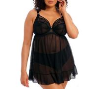 Elomi Women's Priya Underwired Babydoll in Black | Size: 40F Elomi Black 40F