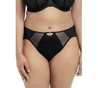 Elomi Women's Sachi Brief, Sheer, Black, L