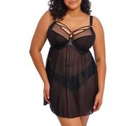 Elomi Women's Sachi Plunge Babydoll in Black | Size: 44E Elomi Black 44E