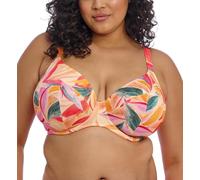 Elomi Women's Sancho Beach Uw Plunge Bikini Top, Mango, 34HH US