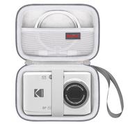 Elonbo Camera Carrying Case for Kodak PIXPRO FZ55 / FZ53 / FZ45 / FZ43 16MP Digital Camera, Vlogging Camera Storage Holder Trave Bag, Mesh Bag Fits Batteries, Cable, Memory Card, Card Reader, Grey