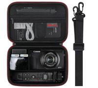 Elonbo Camera Case for Canon PowerShot G7 X Mark III/ G7 X Mark II/ G7 X/ SX740 HS/ SX730/ Canon V1/ Sony ZV-1F / ZV-1 / ZV-1 II/ RX100 VII/ RX100 II/ RX100/ Panasonic LUMIX ZS99 Digital Camera, Black