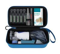 Elonbo Carrying Case Compatible with Asthma Inhaler Spacer for Kids and Adults, Ventolin Masks Inhaler Spacer Holder, Asthma Travel Organize Bag, Blue (CASE ONLY!)