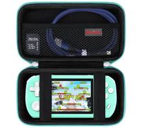 Elonbo Carrying Case Compatible with Beijue 16 Bit Handheld Games for Kids Adults, Classic Retro Video Games Travel Storage Cover Bag, Portable Electronic Game Player Organizer Holder, Green