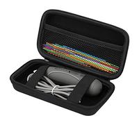 Elonbo Carrying Case for 3Doodler Start+ Essentials (2024) 3D Pen Set for Kids, 3D Printing Pens Travel Storage Organizer Holder, Extra Mesh Pocket Fits Plastic Filament, Charger, Black+Inside Black