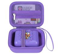 Elonbo Carrying Case for Bitzee Digital Pet Interactive Virtual Toy, Electronic Pets Kids Toys Travel Storage Cover Bag Organizer Holder, Mesh Pocket fits Batteries. Purple