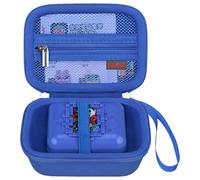 Elonbo Carrying Case for Bitzee Disney Magicals Interactive Toy Digital Pet, Virtual Electronic Pets Kids Toys Storage Bag, Mesh Pocket fits Batteries, Dark Blue