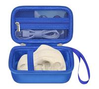 Elonbo Carrying Case for Bitzee Jurassic World Interactive Dinosaur Toy, Bitzee Digital Pet Interactive Virtual Toy Hard Travel Bag, Electronic Pets Kids Toys Storage Cover Organizer Holder, Blue