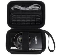 Elonbo Carrying Case for Canon IXUS 285/185/ Canon PowerShot ELPH 360 HS A/ 360 HS/ 360/ IXY 650 Digital Camera, Sony DSC-W830 / DSC-W800 Camera Hard Travel Bag, Black