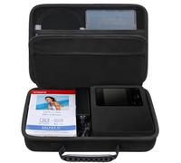 Elonbo Carrying Case for Canon SELPHY CP1500 Compact Photo Printer, Portable Bluetooth Instant Print Camera Storage Holder Bag, Mesh Bag Fits Zink Photo Paper Cable, Black