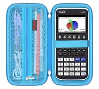 Elonbo Carrying Case for Casio fx-9750GIII/ CASIO PRIZM FX-CG50/ fx-CG100/ 300ES Plus/ 991CW/ 991ES Plus 2 Graphing Calculator/ 115ES Plus/ 300ES/ 300MS Standard Scientific Calculator, Blue+ Blue