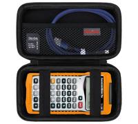 Elonbo Carrying Case for Fluke 101 Basic Digital Multimeter, Fluke 106/107 Handheld Portable Meter Equipment Travel Holder Tool Pouch, Mesh Pocket Fits Test Lead, Wire Cable Plug Connector, Black