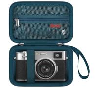 Elonbo Carrying Case for Fujifilm X100VI / X100V / X100F/ X100S/ X-E5 Digital Camera, Camera Hard Travel Bag, Extra Mesh Pocket fits Charging Cables Battery SD Card and Accessories, Blue