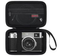 Elonbo Carrying Case for Fujifilm X100VI / X100V / X100F/ X100S/ X-E5 Digital Camera, Camera Hard Travel Bag, Extra Mesh Pocket fits Charging Cables Battery SD Card and Accessories, Black