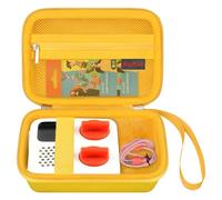Elonbo Carrying Case for GL.iNet GL-SFT1200/ A1300/ AXT1800/ MT3000 Portable Travel WiFi Gigabit Router, Wireless Wi-Fi 6 Network Extender Repeater Mobile Hotspot Router Storage Holder. Yellow