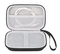 Elonbo Carrying Case for HP Sprocket Portable 2x3 Instant Color Photo Printer, Instant Photo Printer Travel Protective Organizer Holder, Extra Mesh Pocket Fits Photo Paper Cable, Black