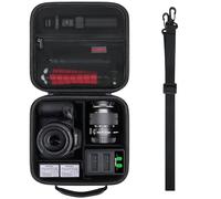 Elonbo Carrying Case for KODAK PIXPRO AZ405/ AZ425/ AZ255/ AZ401/ AZ528 Digital Vlogging Camera, KODAK Wide Angle Lens Telephoto Lens Travel Storage Holder, Black