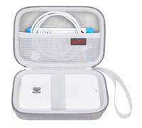 Elonbo Carrying Case for Kodak Step/Kodak Step Slim Wireless Mobile Instant Photo Mini Color Printer, Portable Picture Printer Travel Holder Bag. Mesh Pocket Fits Ink-Free Photo Paper. Grey