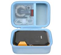 Elonbo Carrying Case for Makeid P31 Industrial Label Maker Machine, Thermal Transfer Label Printer Portable Bluetooth Labeler Storage Holder, Wire and Cable Labeling Machine Travel Bag, Blue+ Blue