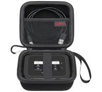 Elonbo Carrying Case for NETGEAR Nighthawk M6/ M6 Pro/ M7 Pro/ M5 5G Mobile Hotspot Router, Portable Wireless WiFi Travel Hotspot Router Storage Holder, Extra Mesh Pocket Fits Cable, Black