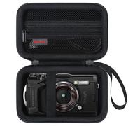 Elonbo Carrying Case for OM System Tough TG-7 Digital Camera/OM System Olympu TG-6 Underwater Camera, Rugged Waterproof Shockproof WiFi 4K Video Storage Cover Travel Bag, Black