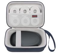 Elonbo Case for SUPVAN E10 Mini Bluetooth Label Printer, Dark Blue - Fits Label Paper Cable, Extra Interior Mesh Pocket