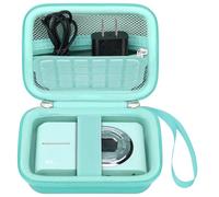Elonbo Digital Camera Carrying Case Compatible with CAMKORY/Gtonster/Lecnippy/Lecran/ROQIOO/aycy/Hiacinto/SMARTKLIK/Vitaler/Froitx/FJFJOPK Portable Compact Kids Digital Camera, Dark green