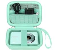 Elonbo Digital Camera Carrying Case Compatible with CAMKORY/Gtonster/Lecnippy/Lecran/ROQIOO/aycy/Hiacinto/SMARTKLIK/Vitaler/Froitx/FJFJOPK Portable Compact Kids Digital Camera, Light Green