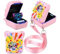Elonbo Silicone Protective Case for Bitzee Disney Interactive Toy, Virtual Toy Storage Cover, Electronic Pets Kids Toys Holder, Compatible with Bitzee Disney, Pink (Only for Bitzee Disney)