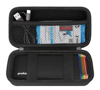 Elonbo Travel Accessory- Polaroid Hi-Print 2nd Gen Photo Printer Case, Black+inside Black
