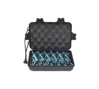 ELONG OUTDOOR 12 Pack 3 Fixed Blade Archery Hunting Broadheads Arrowheads 100 Grain with Storage Case Arrow Head Screw-in Tips for for Compound Bow & Crossbow