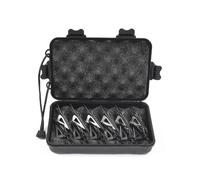 ELONG OUTDOOR 12 Pack 3 Fixed Blade Archery Hunting Broadheads Arrowheads 100 Grain with Storage Case Arrow Head Screw-in Tips for for Compound Bow & Crossbow