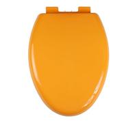 Elongated Soft Close V Shaped Toilet Seat Lid Quiet No Slam 330 Lb Capacity Durable & Quick Installation Blue