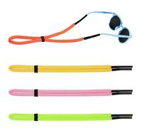 elook 4PCS Glasses Strap, Sunglasses String, Floating Spectacles Cord, Swimming Sports Spectacle Strap for Sailing, Surfing and More