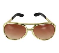 elope Elvis Basic Gold Adult Costume Sunglasses