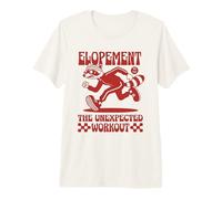 Elopement The Unexpected Workout Autism Awareness Raccoon Premium T-Shirt