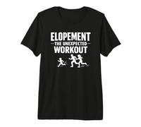 Elopement The Unexpected Workout Autism Parent Humor Premium T-Shirt